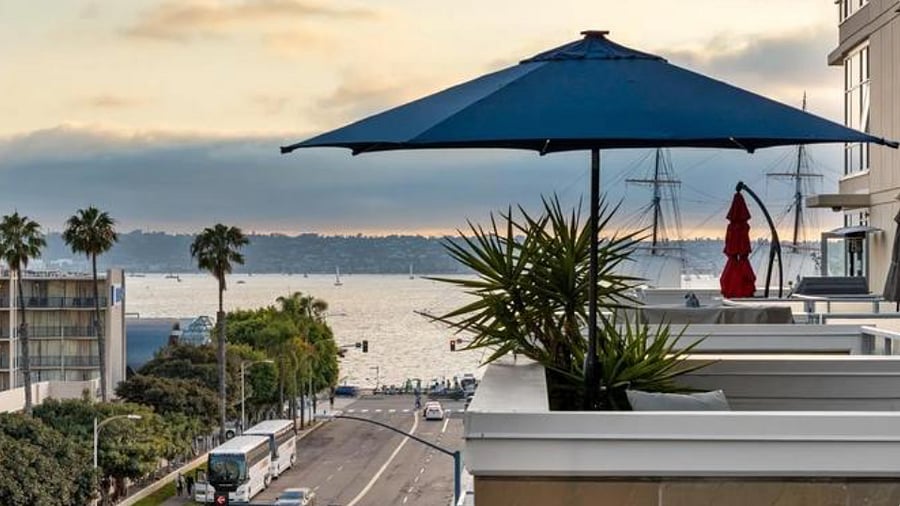 View from Private Patio