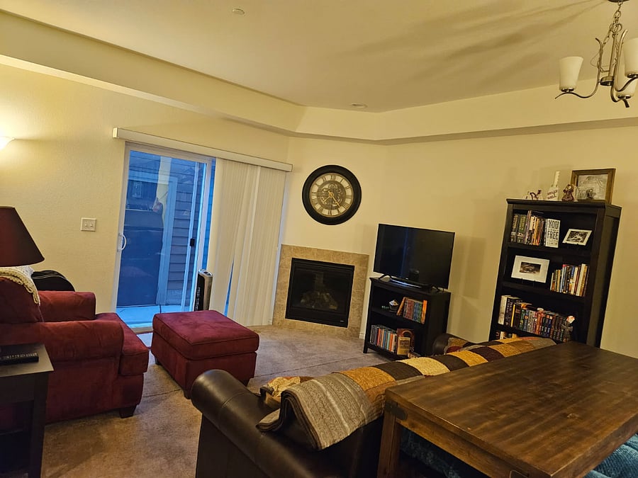 Living/dining area