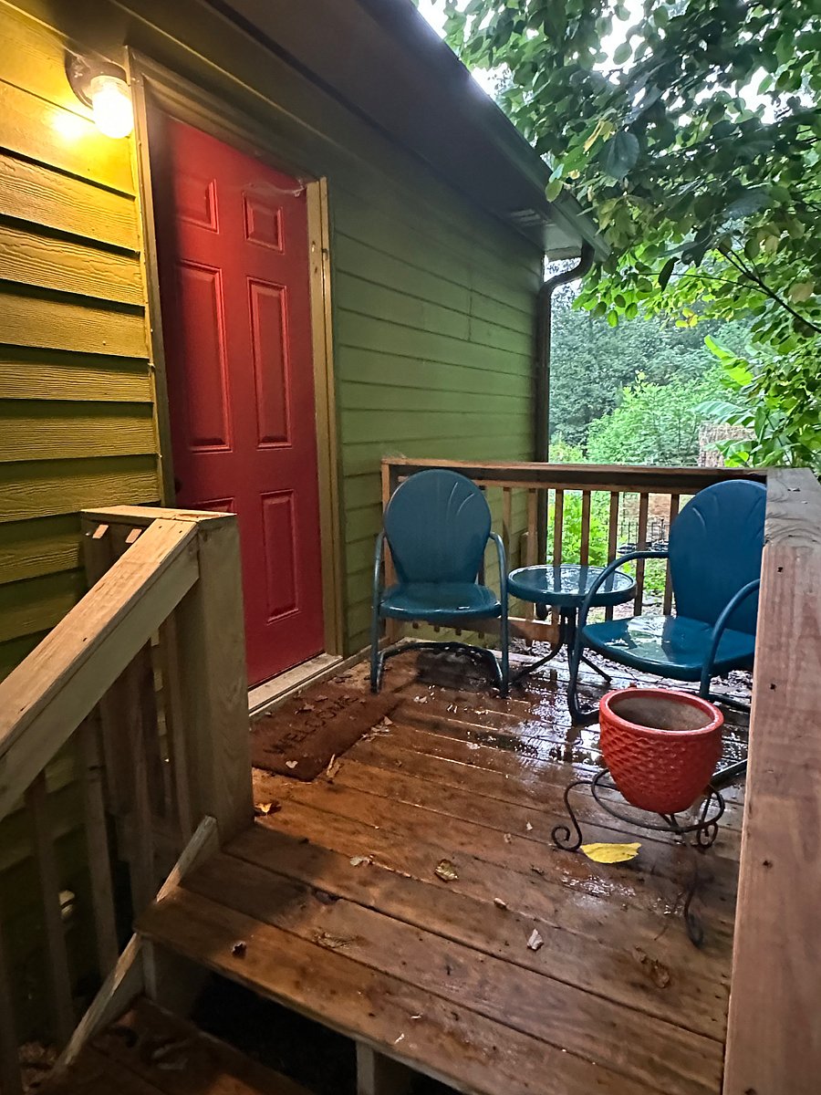 Private outdoor space!