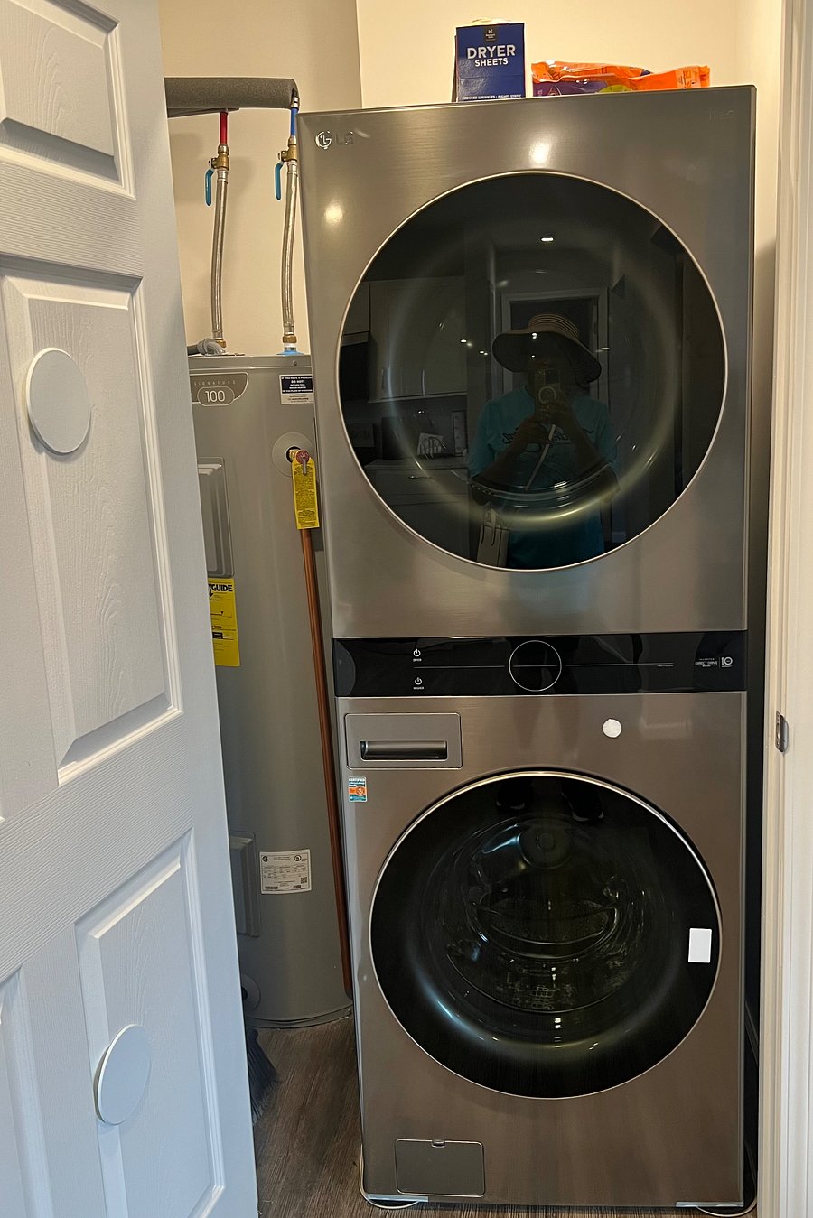 Washer and dryer