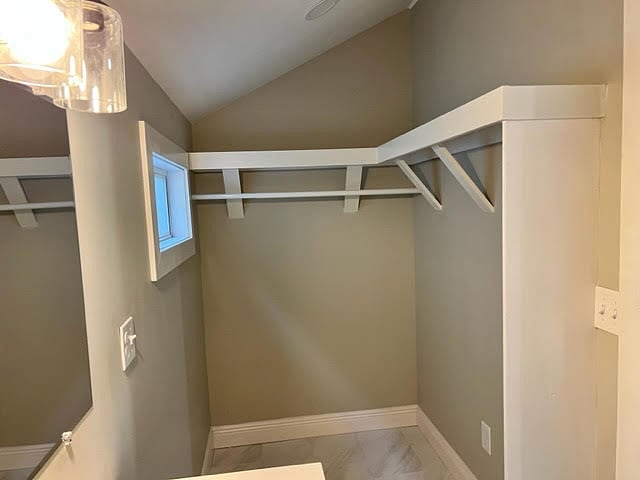 Upstairs closet