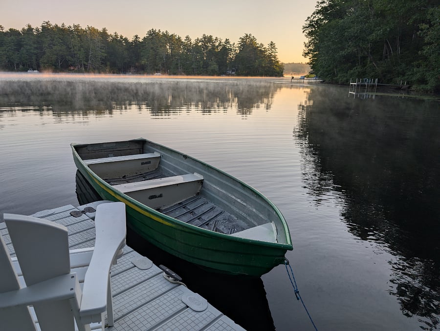 Rowboat included