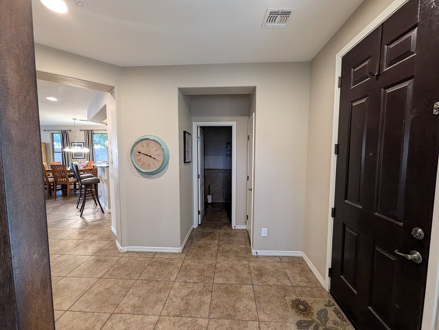 Front door entry way
