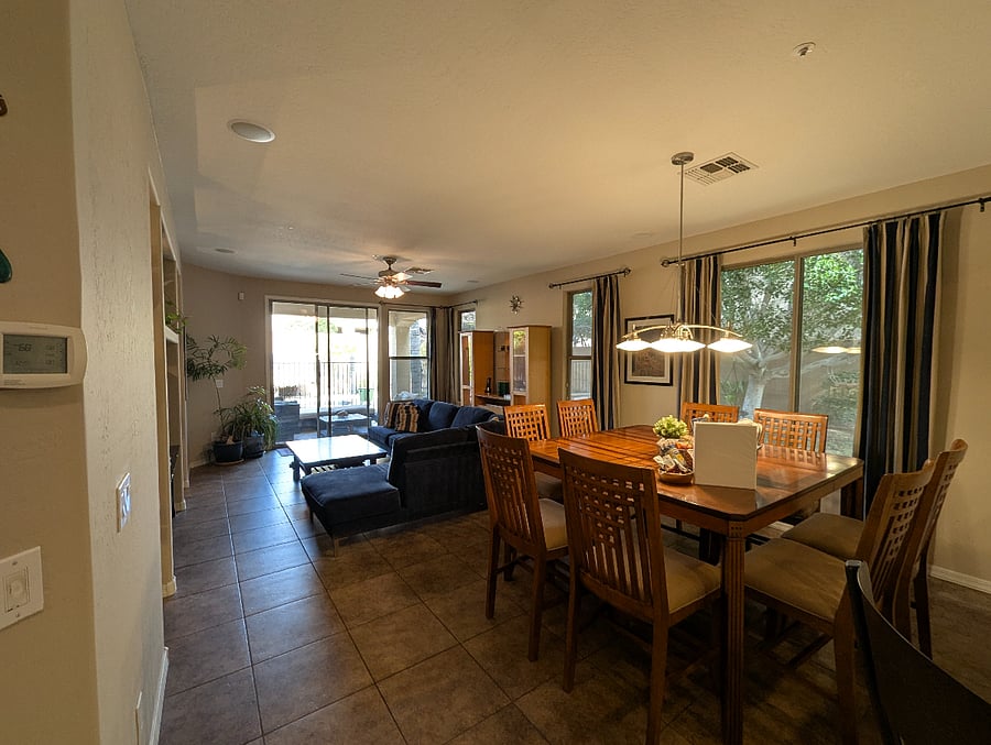 dining room living roomand living room