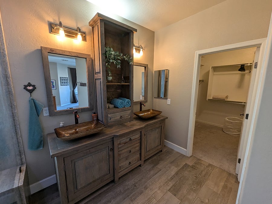 master bathroom