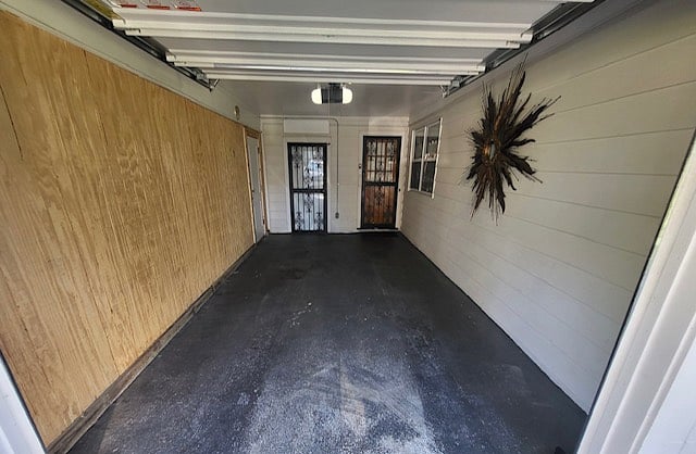 1 car garage