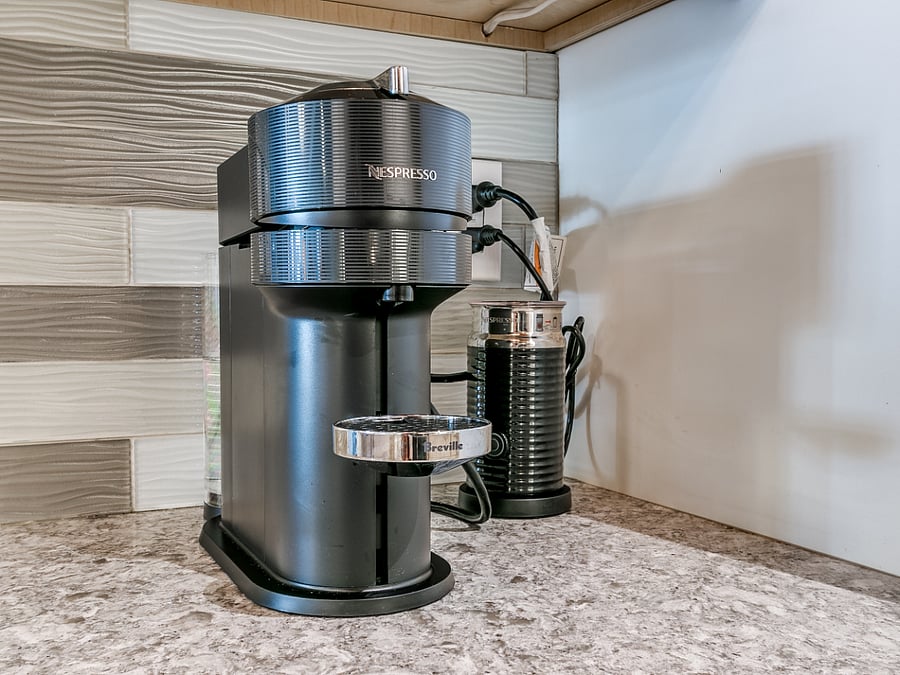 Nespresso Vertruro and foamer