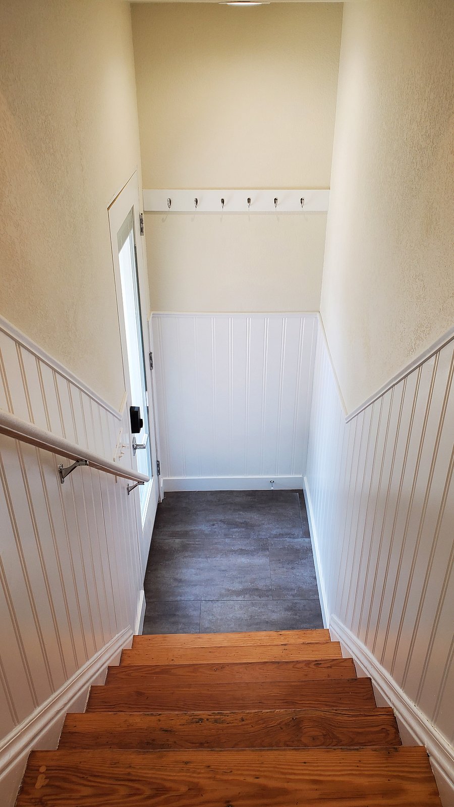 Inside private entrance