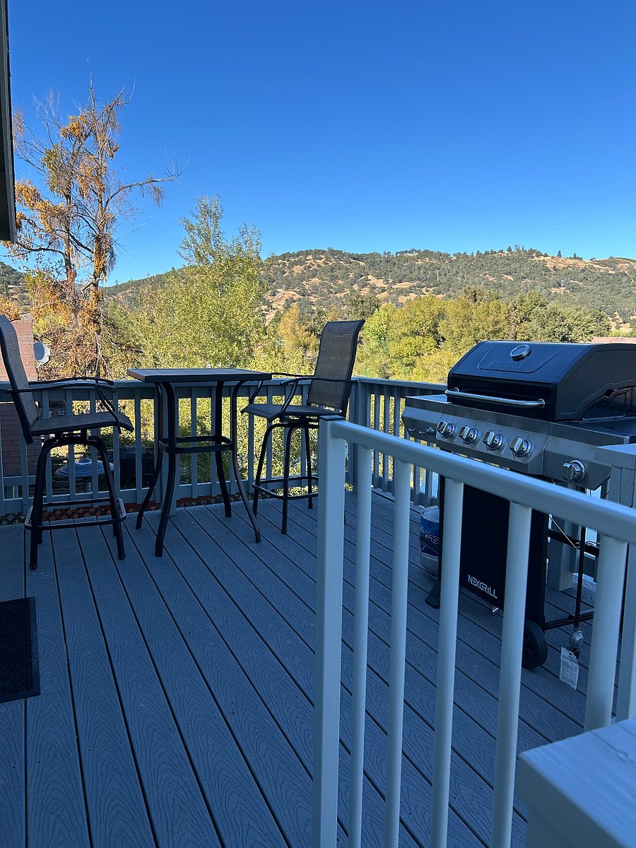 10x12 Deck w Grill n Bar Height Seating for Expansive Views While Relaxing