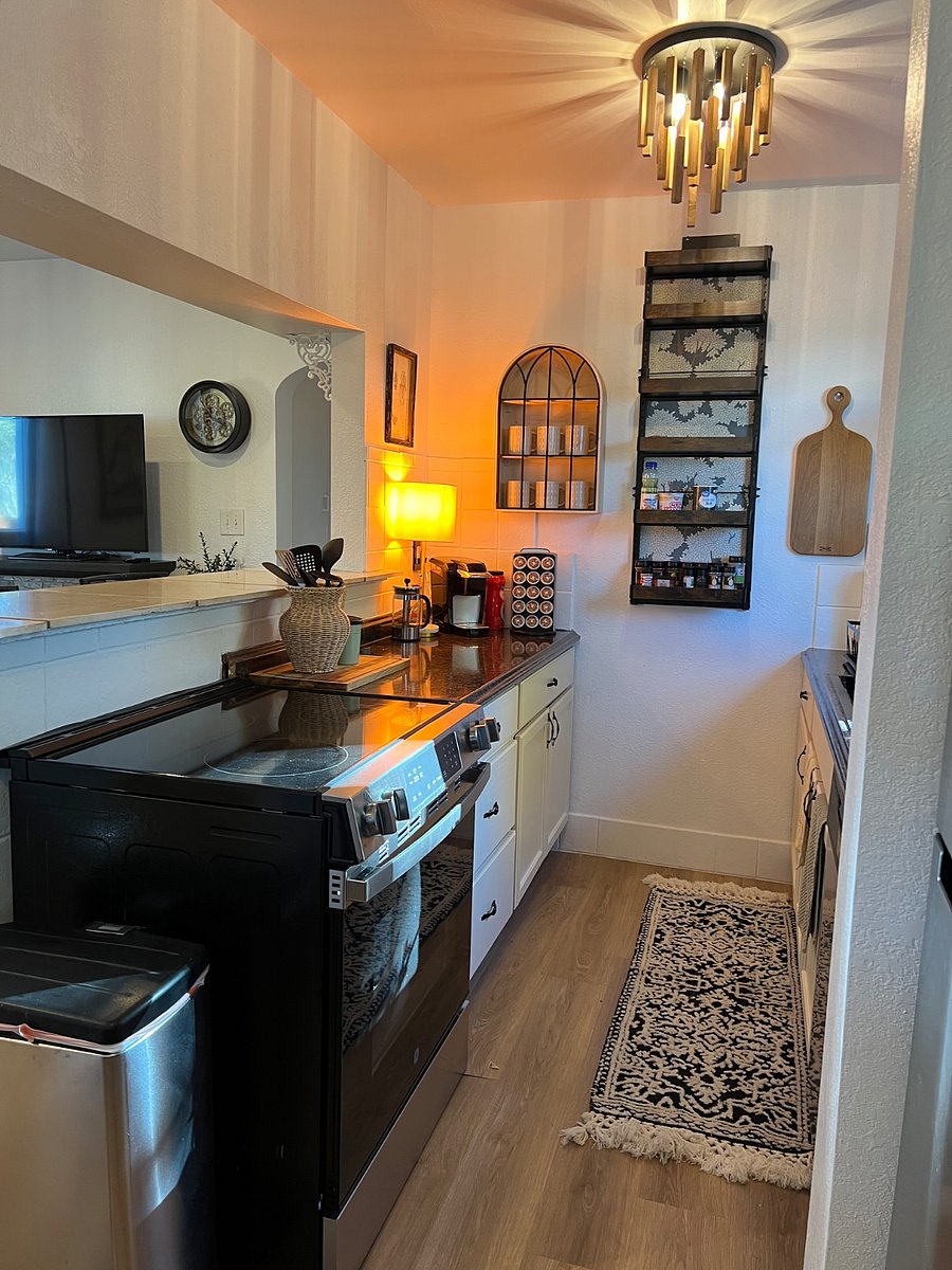 Fully stocked kitchen