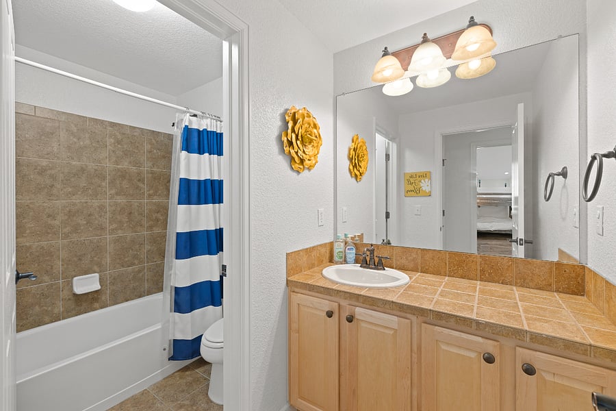 First floor bath
