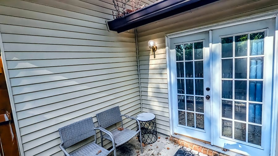 BDRM # 1-Private patio area