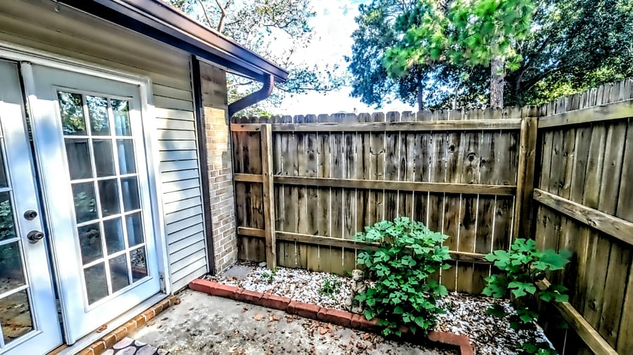 BDRM # 1- Private patio area