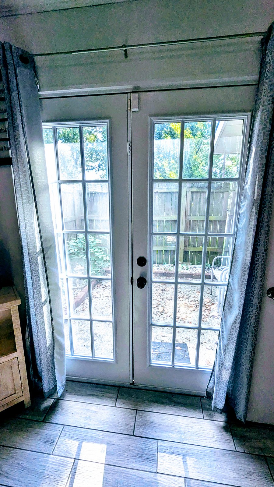 BDRM # 1- Patio French Doors to Outside