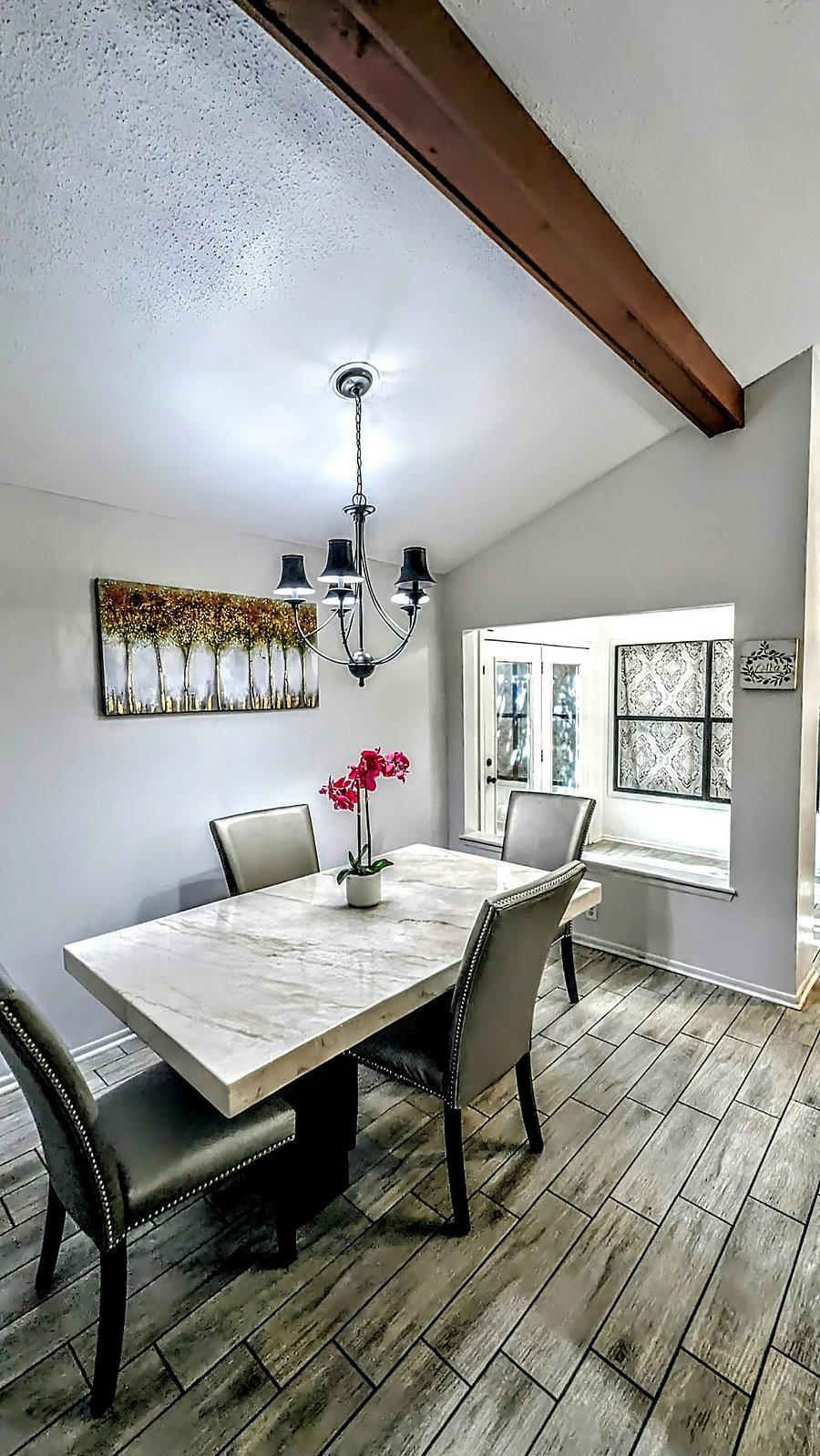 Dining Room to Outside Patio Area