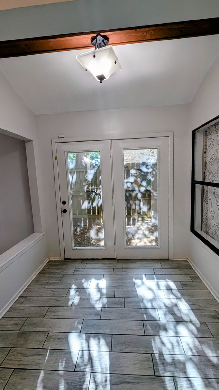 Patio Doors from Kitchen