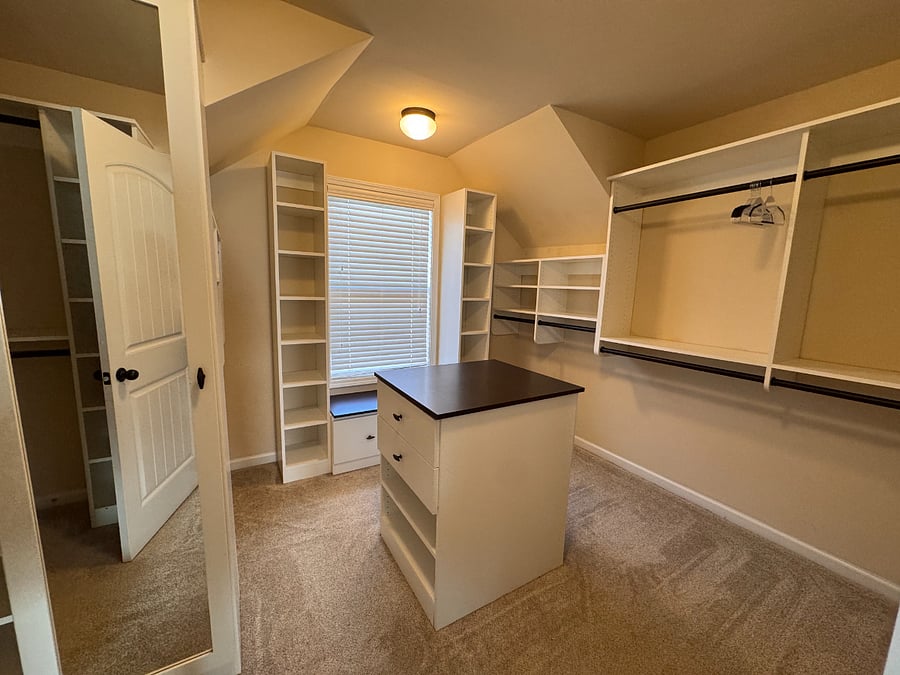 Primary bedroom closet