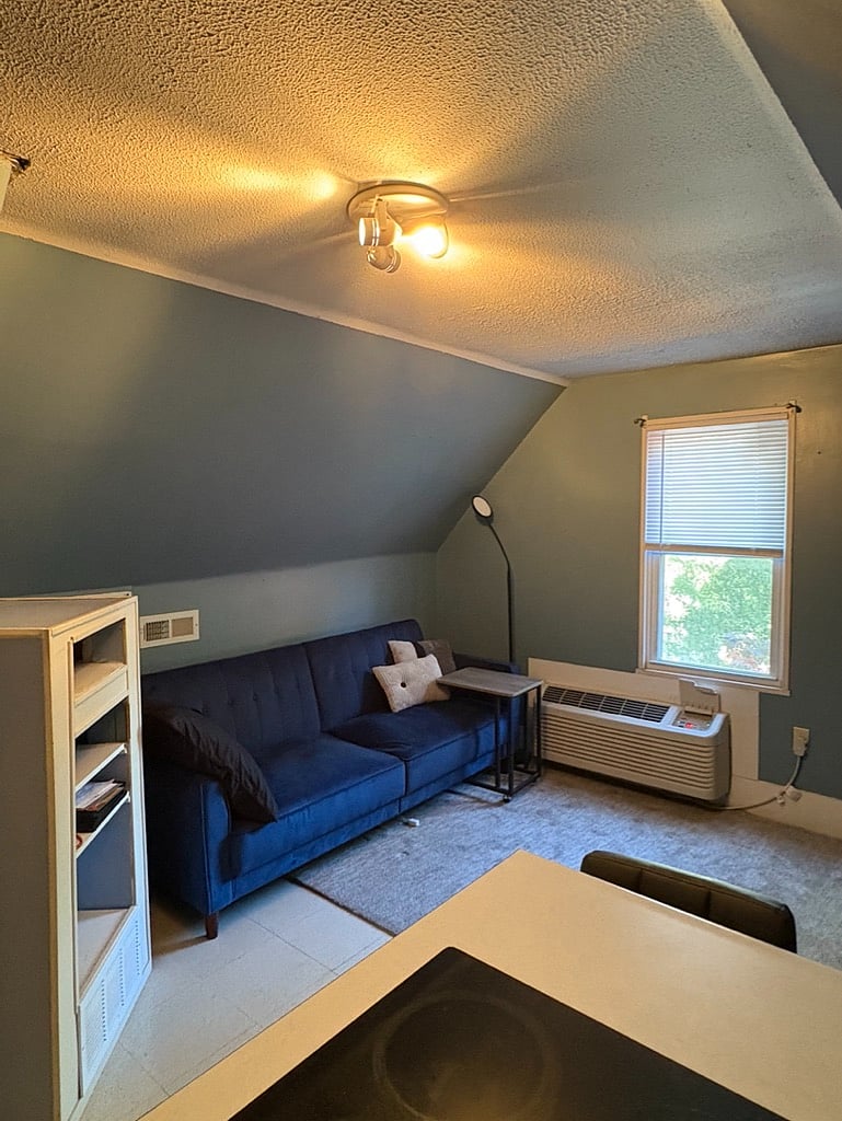 Living area with Fold-down Couch