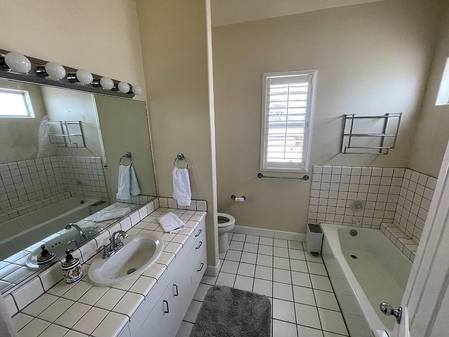 Master Bath with Shower and Tub