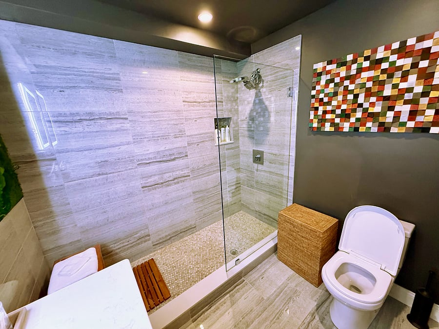 Another view of the master bathroom.
