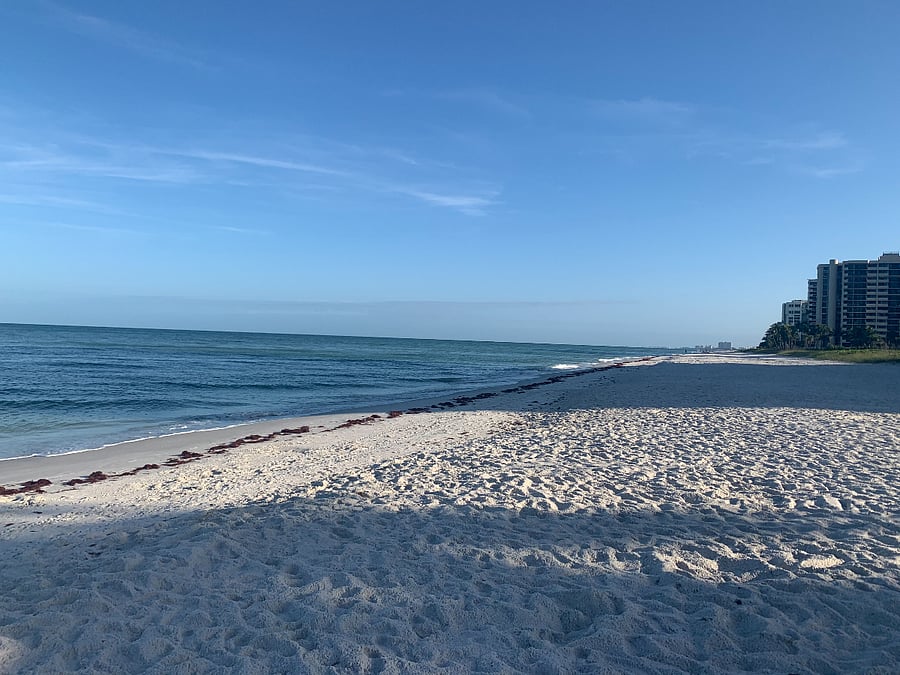 Pine Point Beach- 7 miles of walking year round.