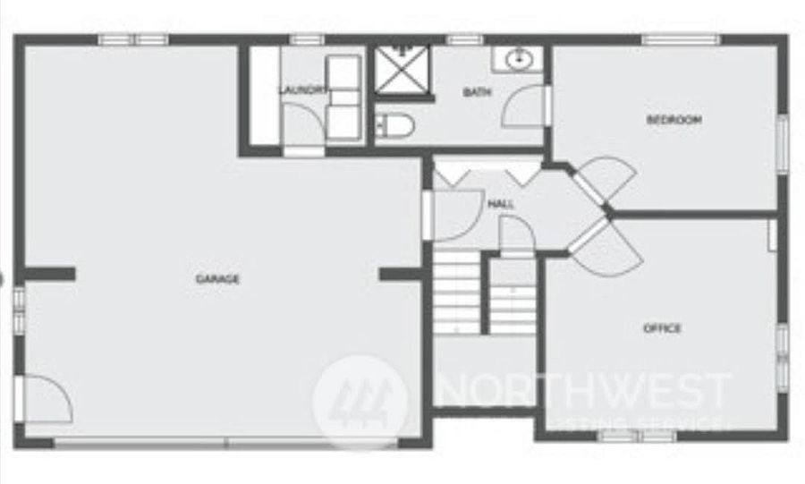 Downstairs floor plan