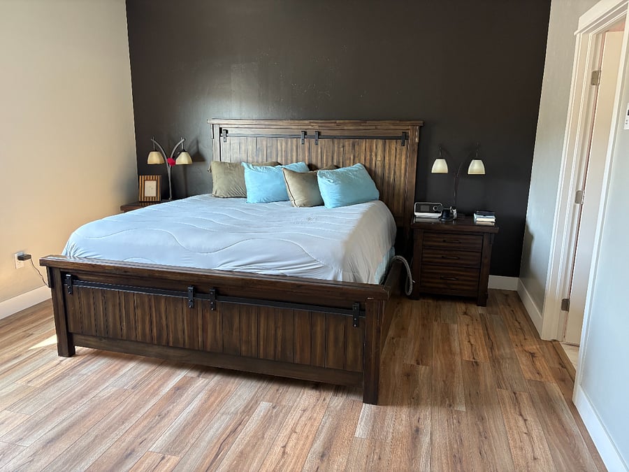 Master Bedroom with King size bed