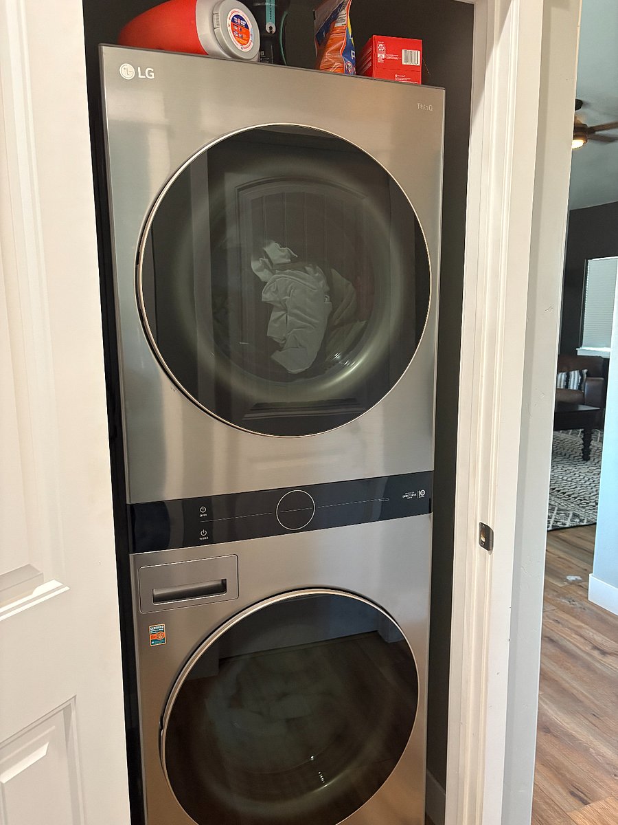 Full size washer and dryer