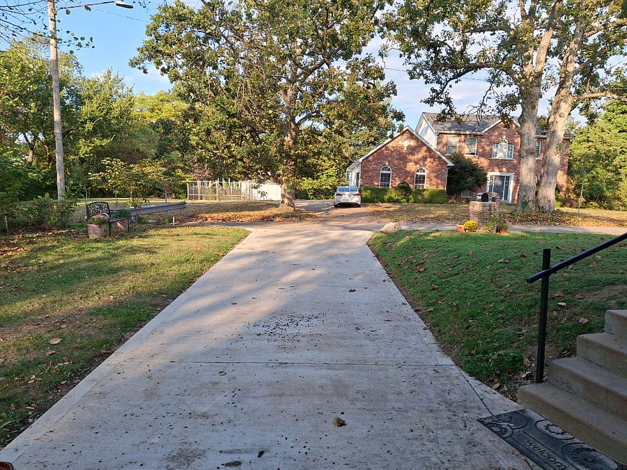 Driveway.