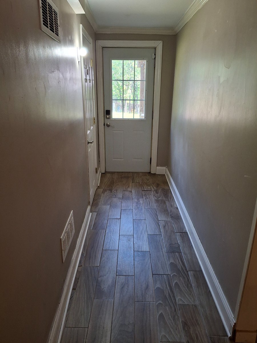 Basement walkout.