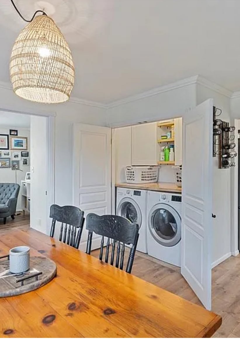 Laundry included in home