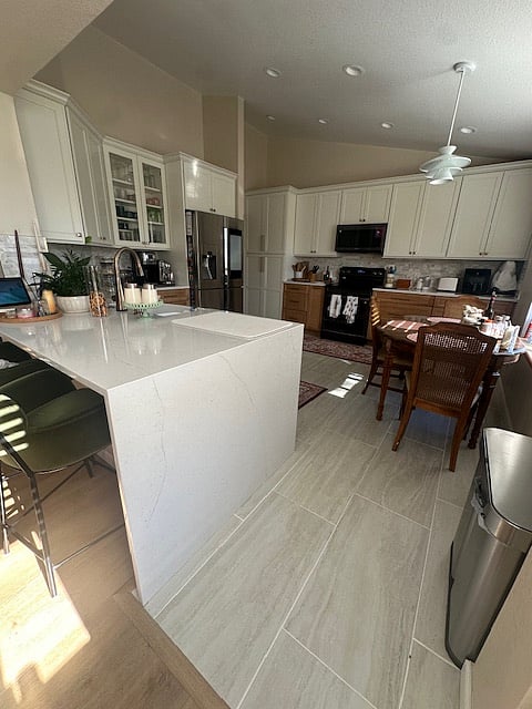 Large Kitchen upstairs.
