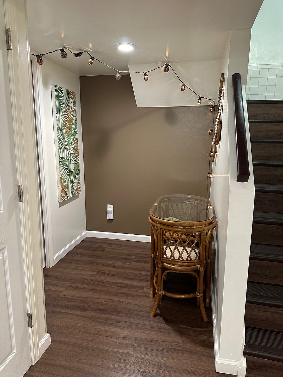 Cozy dining room just off the kitchen.