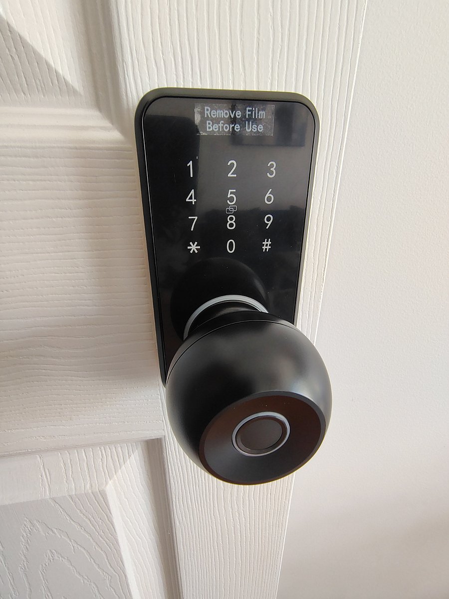 All private rooms have their own electronic lock that will be programmed in with your finger print and a code for ease and security if desired