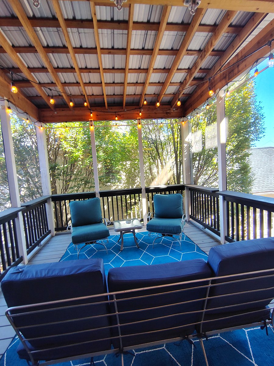 Ample seating for relaxing 