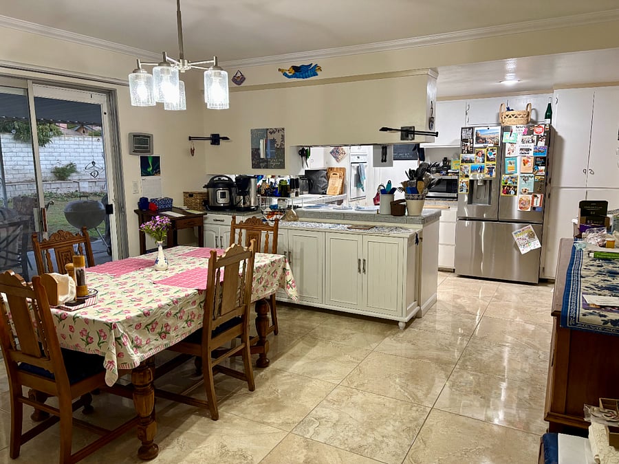 Dining Area and Kitchen