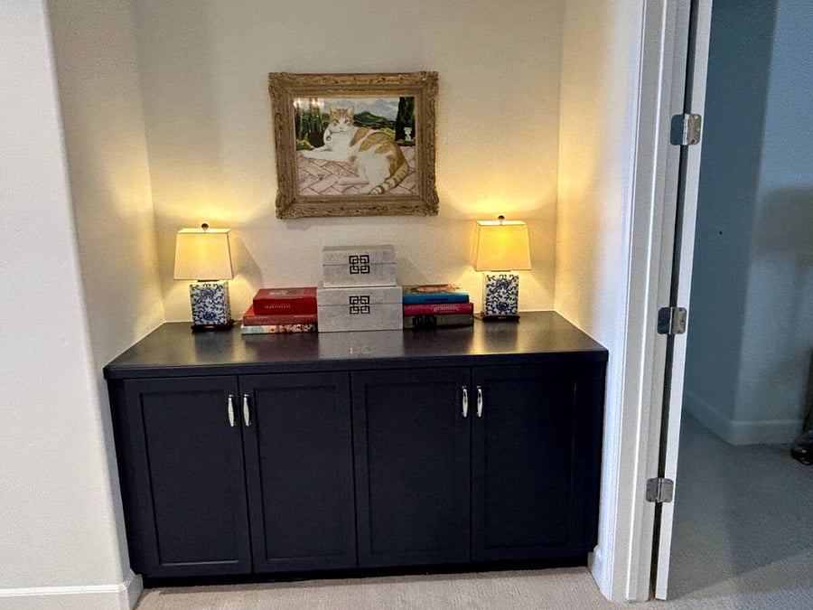 Landing on 2nd floor outside your suite.