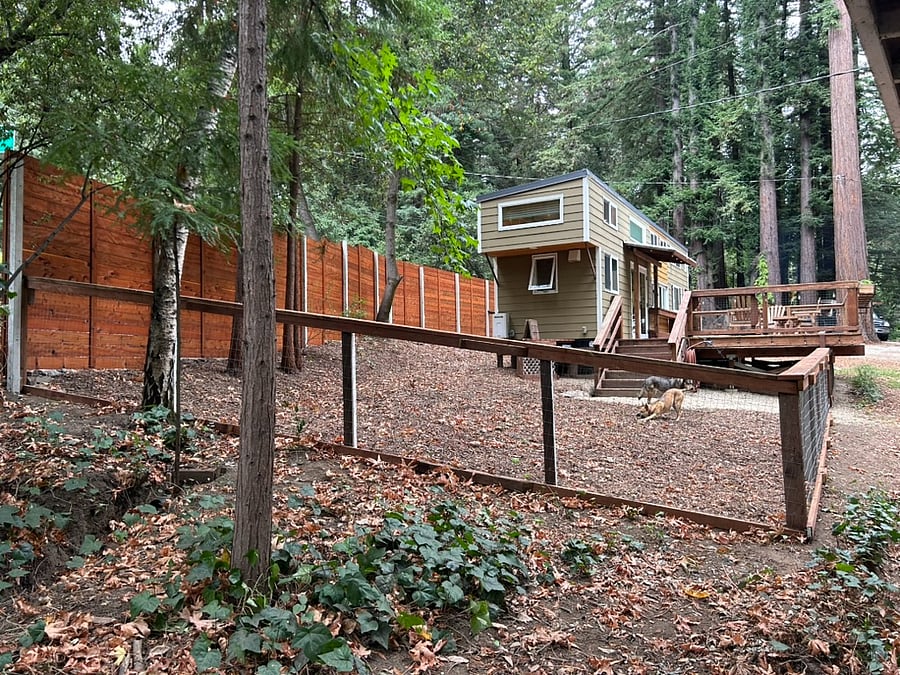 Private fenced in yard for you and your pets to enjoy.