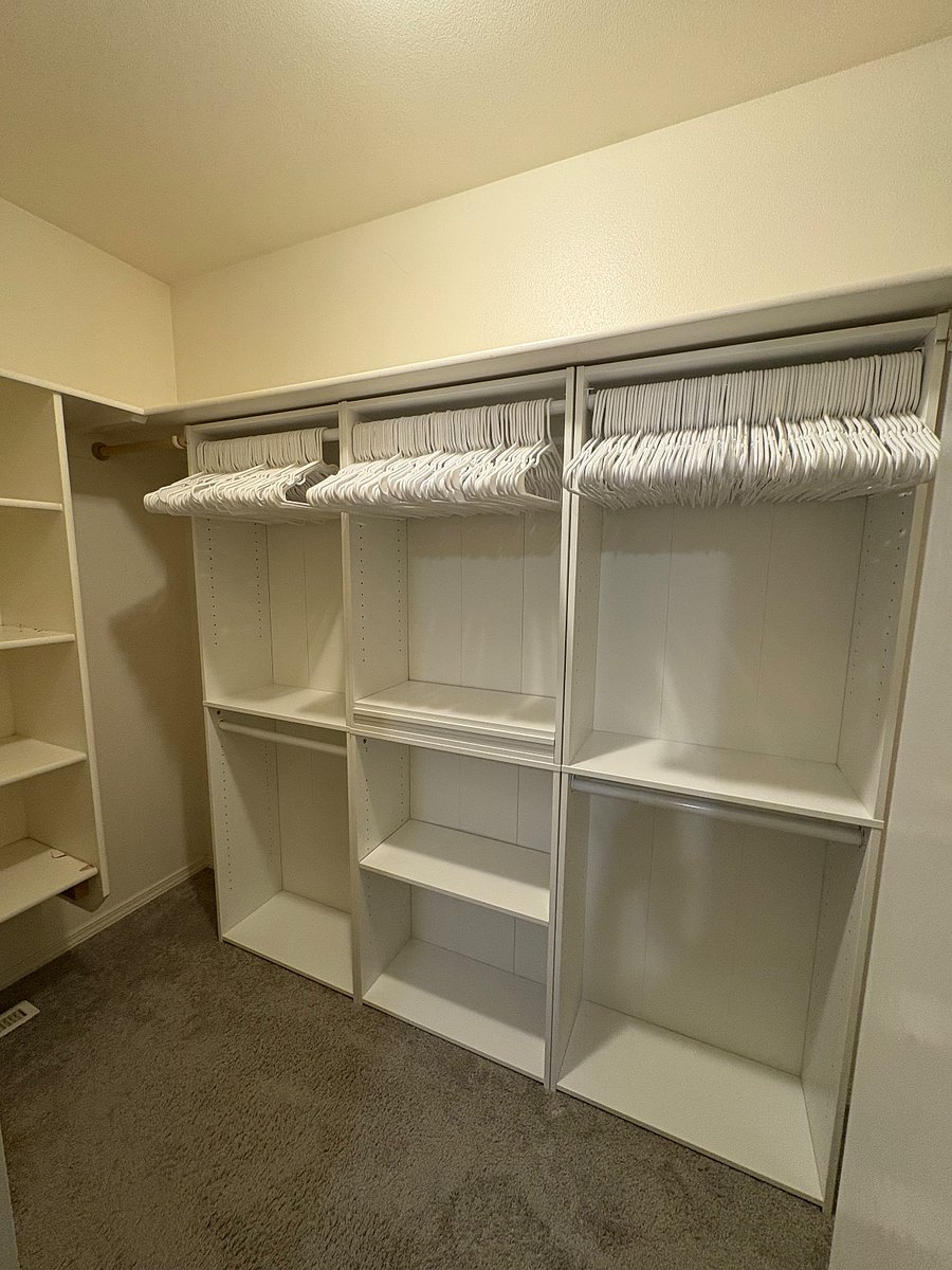 Master closet