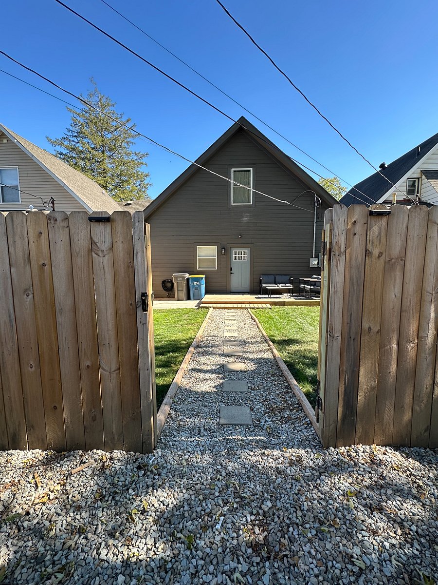 Entrance into Backyard from Parking Area