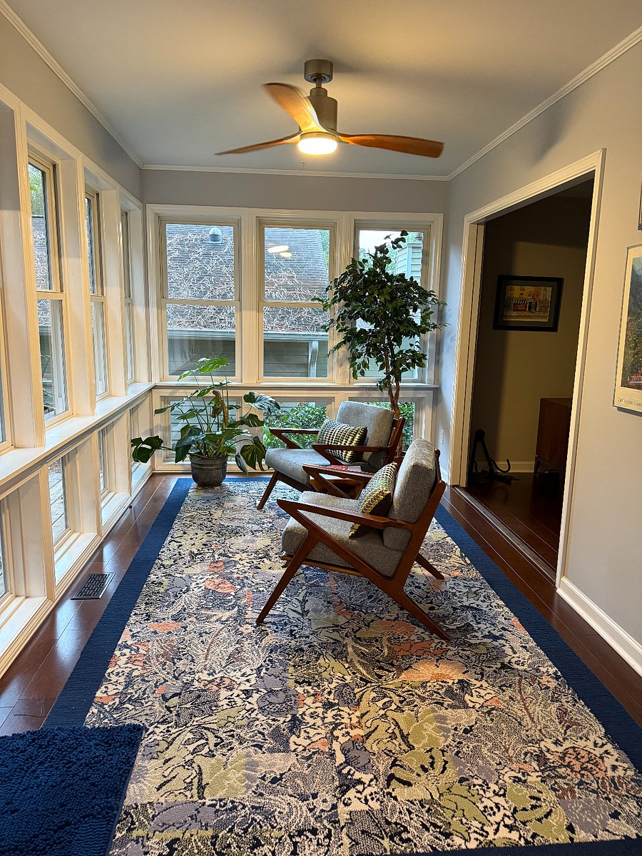 Sunroom. Great place to enjoy coffee ... or a cocktail :-) 
