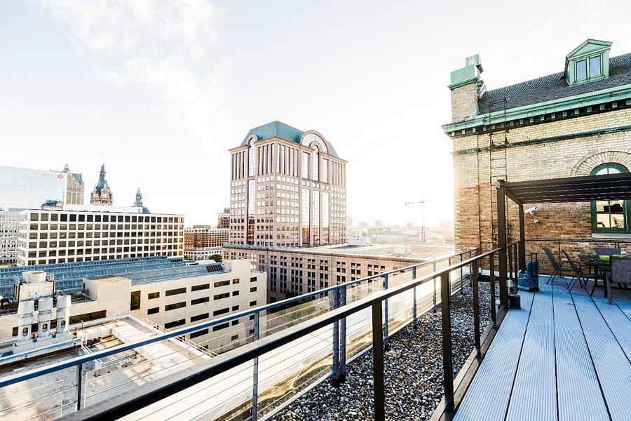 Rooftop views