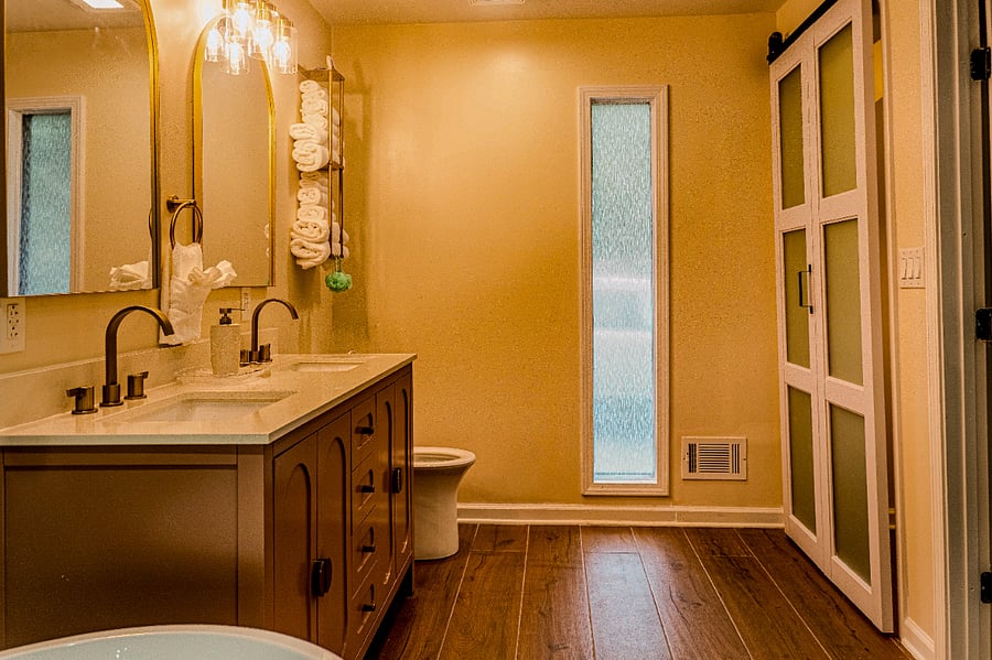 Master bathroom