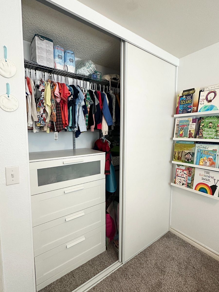 Closet in private room