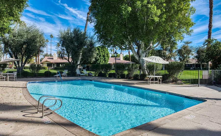 One of 37 pools and jacuzzi's, just steps away. 