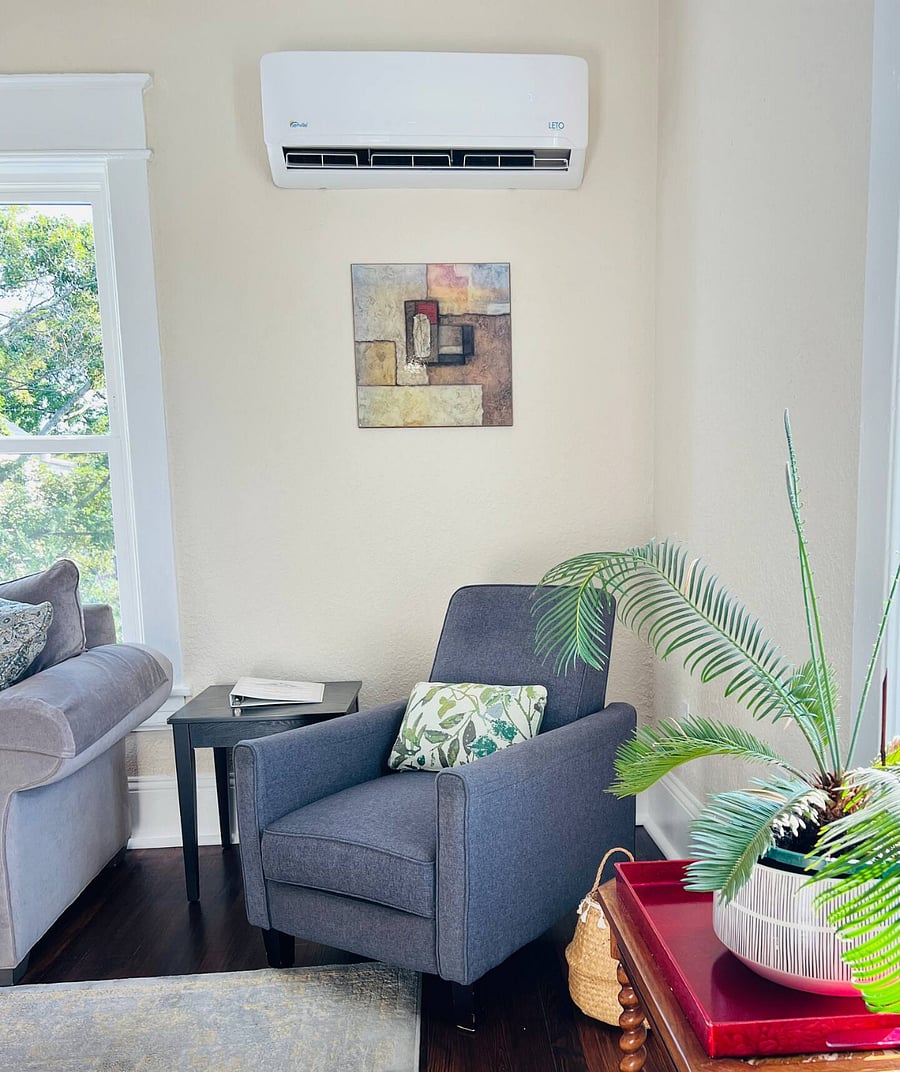 Recliner in Living Room