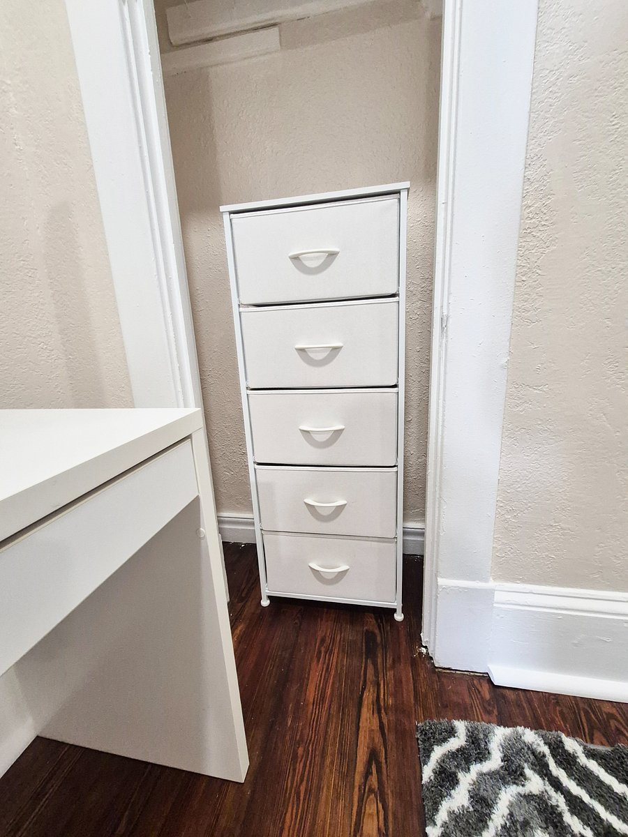 tall chest of drawers, and more drawers in night stands