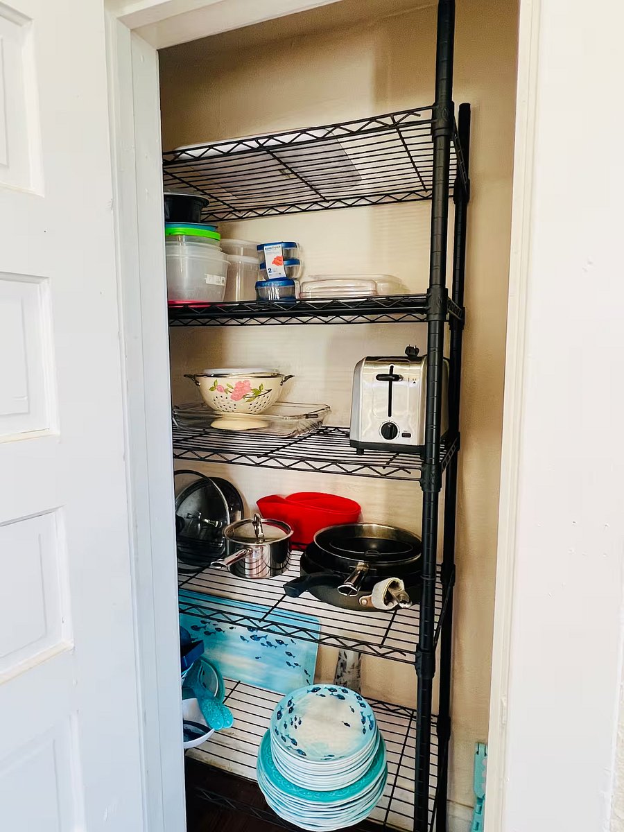 fully stocked kitchen