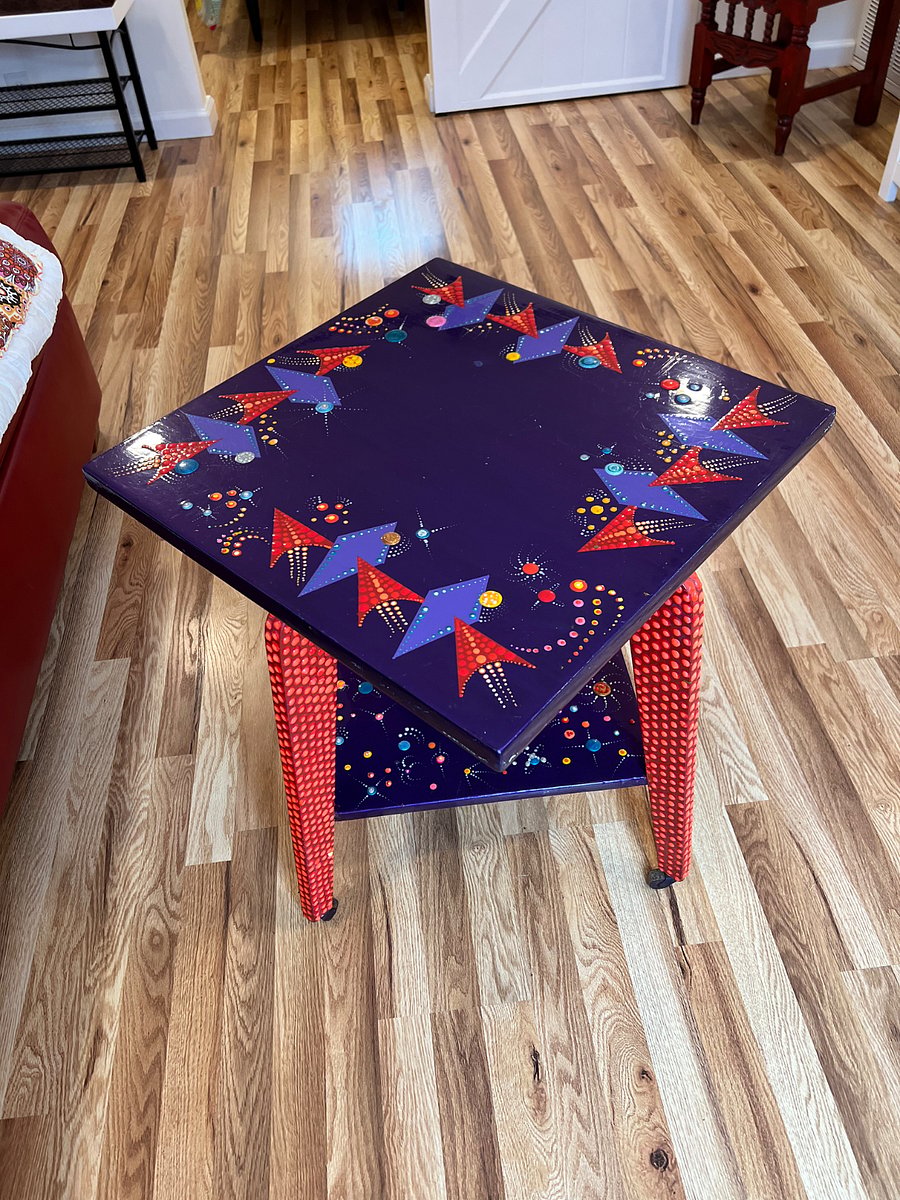 Hand-painted functional art furniture