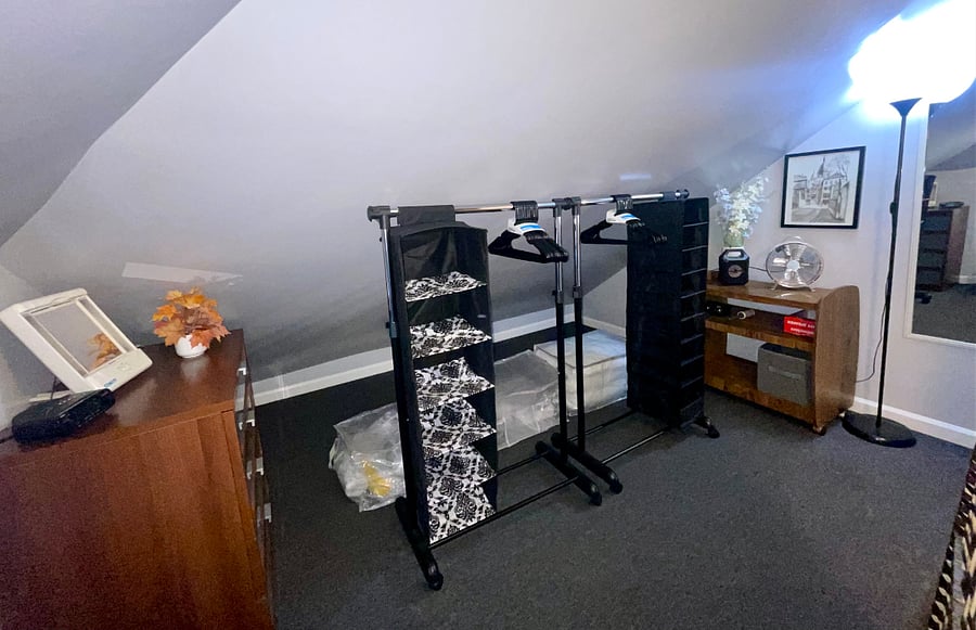 Dressing area
